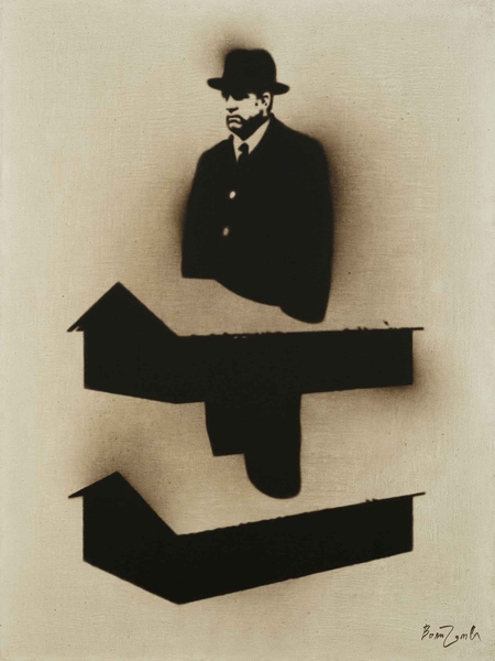 Человек, надевший два дома