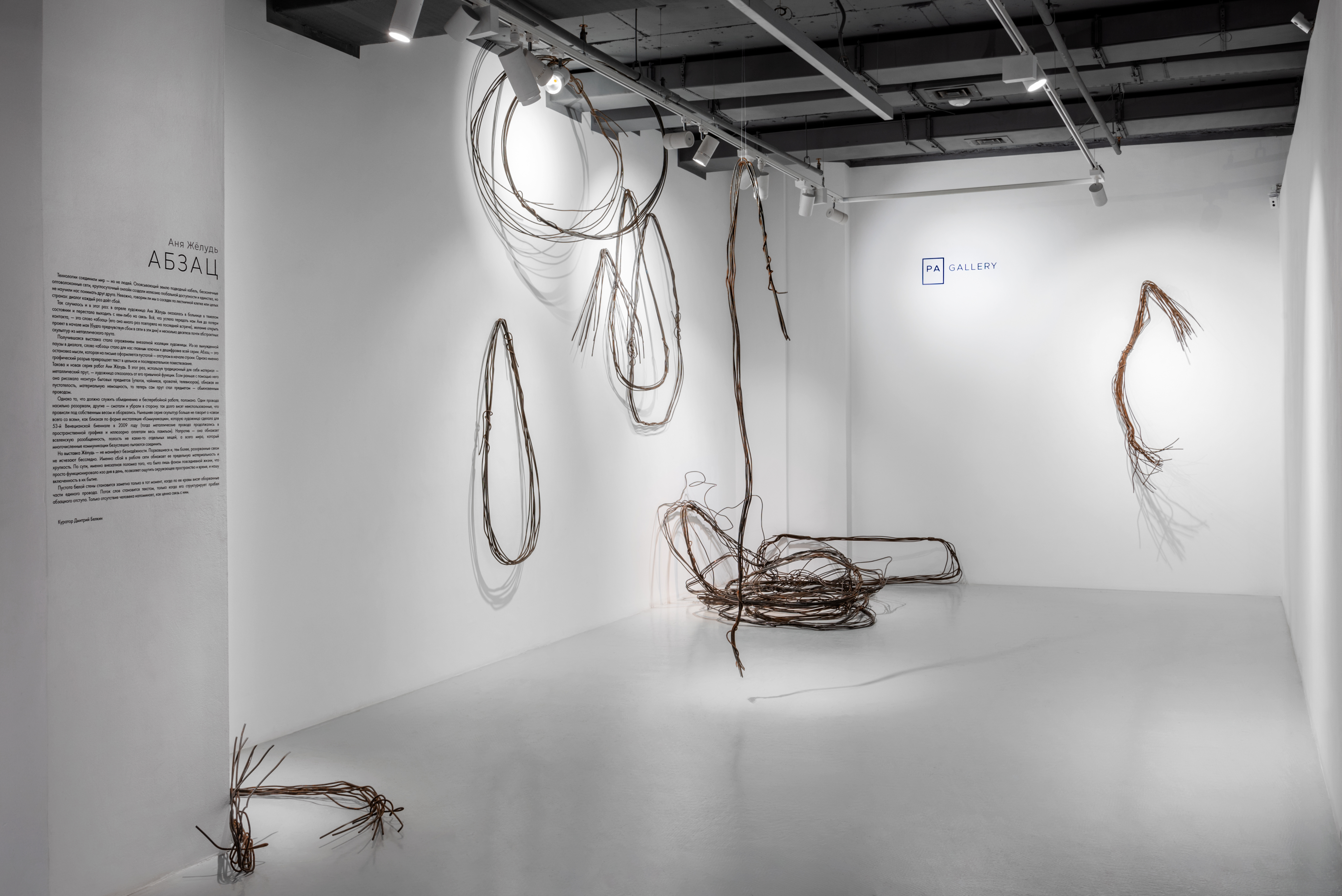 «Абзац»: тотальная инсталляция Ани Жёлудь - выставка ТЕO by Cosmoscow