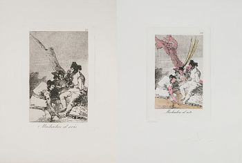 Серия "Капричос Гойи Сальвадора Дали", лист 11