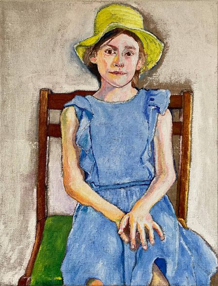 Девочка в желтой шляпе