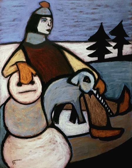 Зима. Из серии "Прощай, друг!"