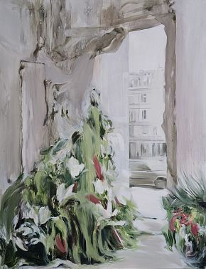 Flowers and the city