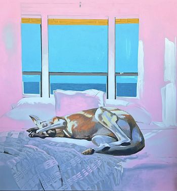 В розовом свете