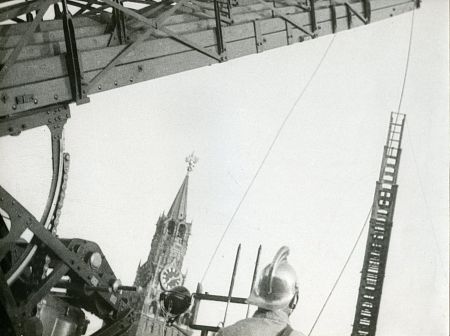 Парад пожарных на Красной площади