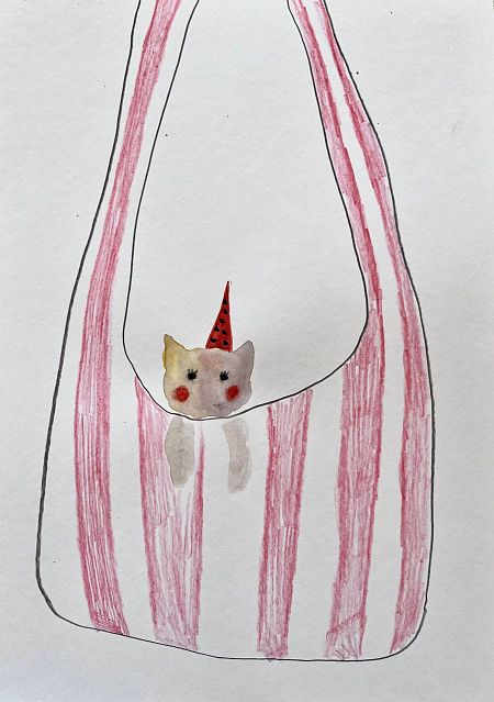 Котенок в пакете