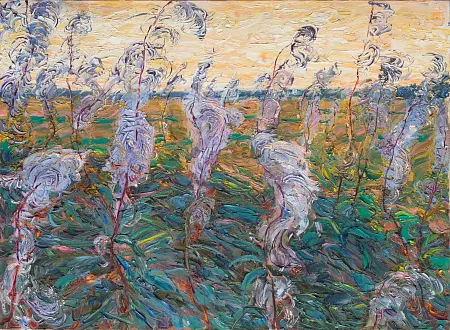 «Осенние травы I» из цикла «Жизнь сосен и трав»